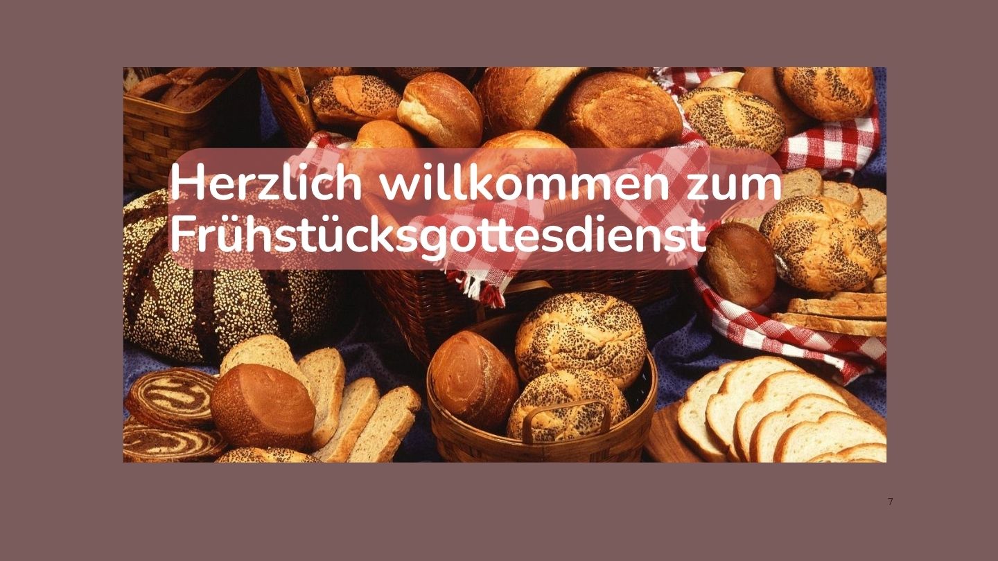 FRÜHSTÜCKSGOTTESDIENST