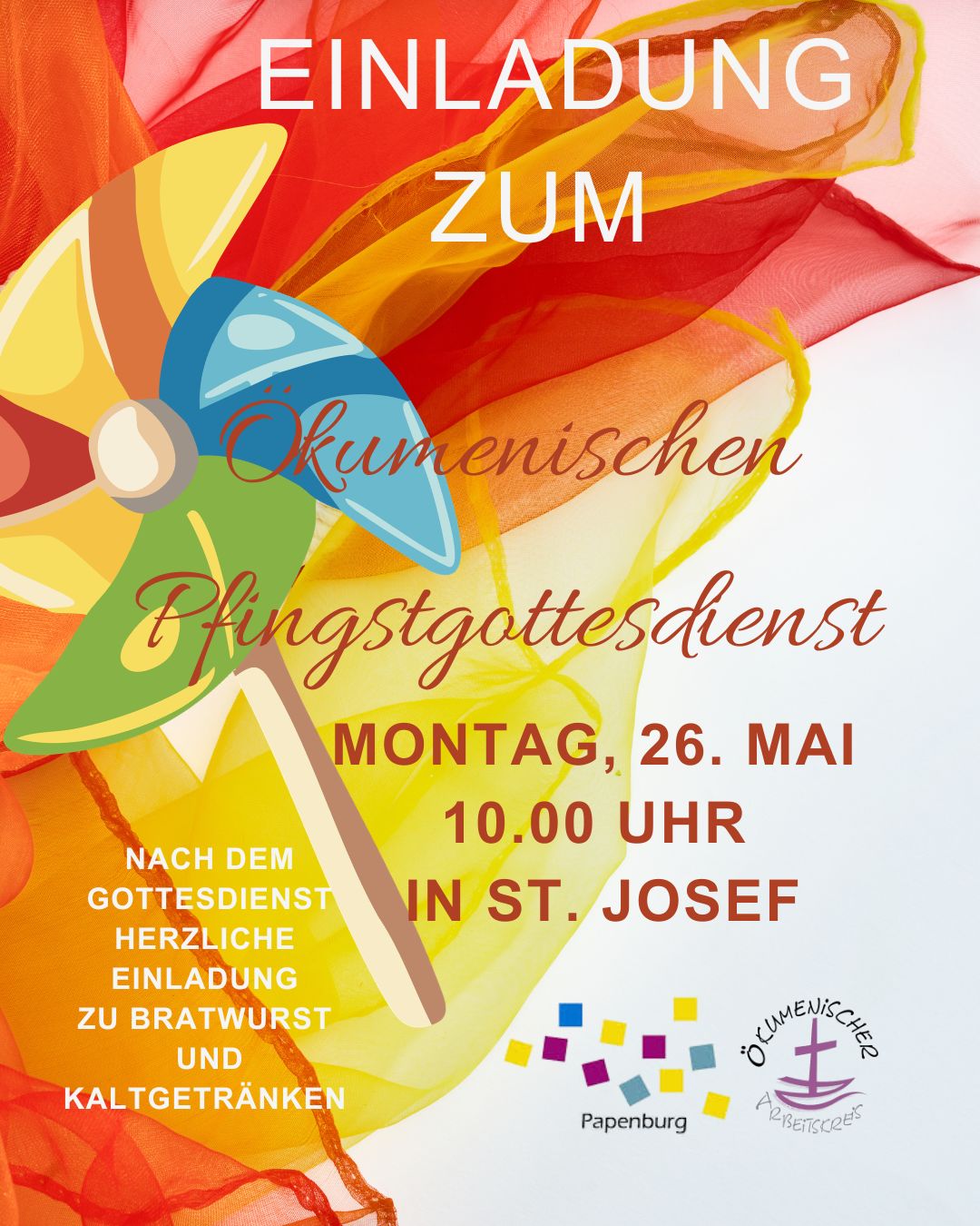 Plakat Pfingsten